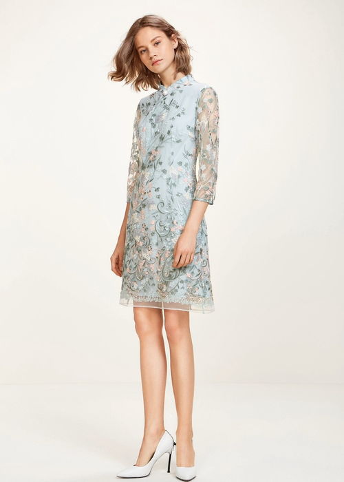 名妹2020春五分袖寬松中長款裙子便宜女裝貨源批發(fā)